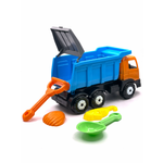 Машинка Нижегородская игрушка Камаз с набором оранжевый