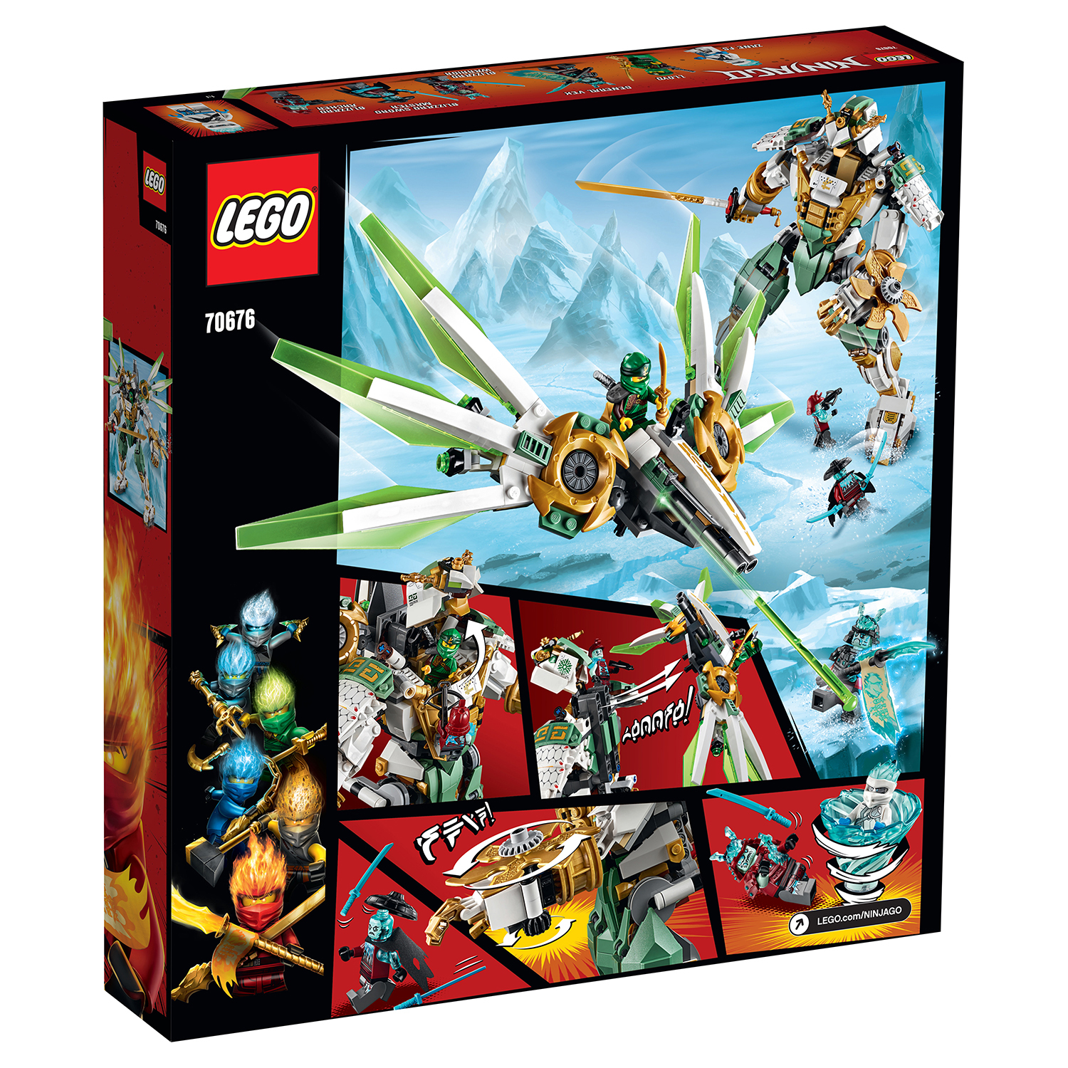 Конструктор LEGO Ninjago Механический Титан Ллойда 70676 - фото 3