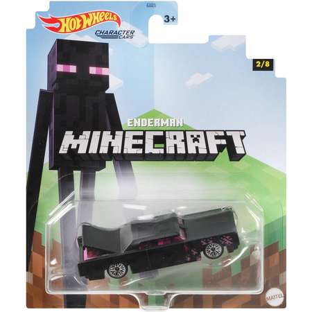 Машинка Hot Wheels Герои компьютерных игр Minecraft Эндермен GYB66