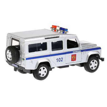 Машина Технопарк Land Rover Defender Полиция инерционная 271522