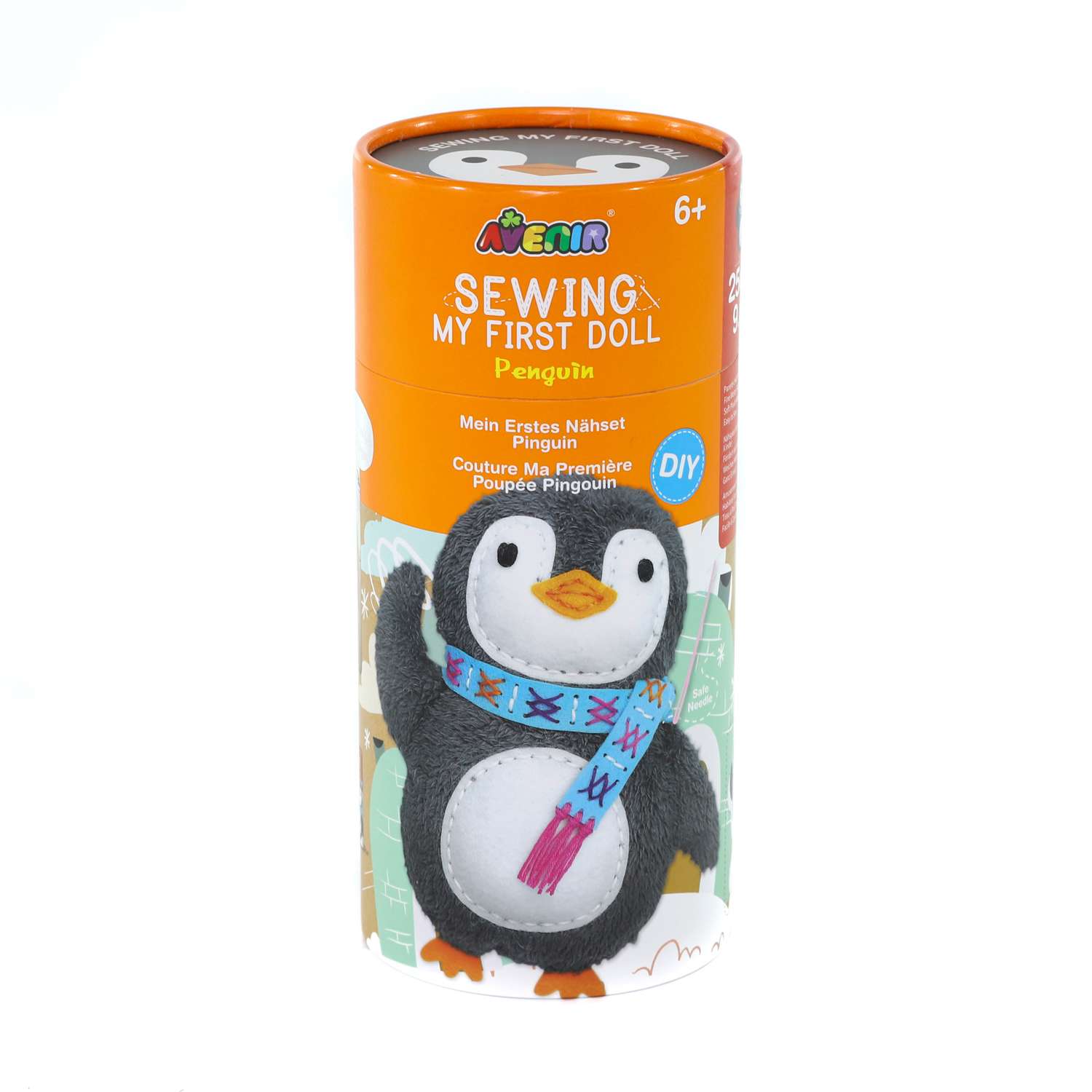Набор для шитья Avenir мягкая игрушка Пингвин 25 см - фото 1