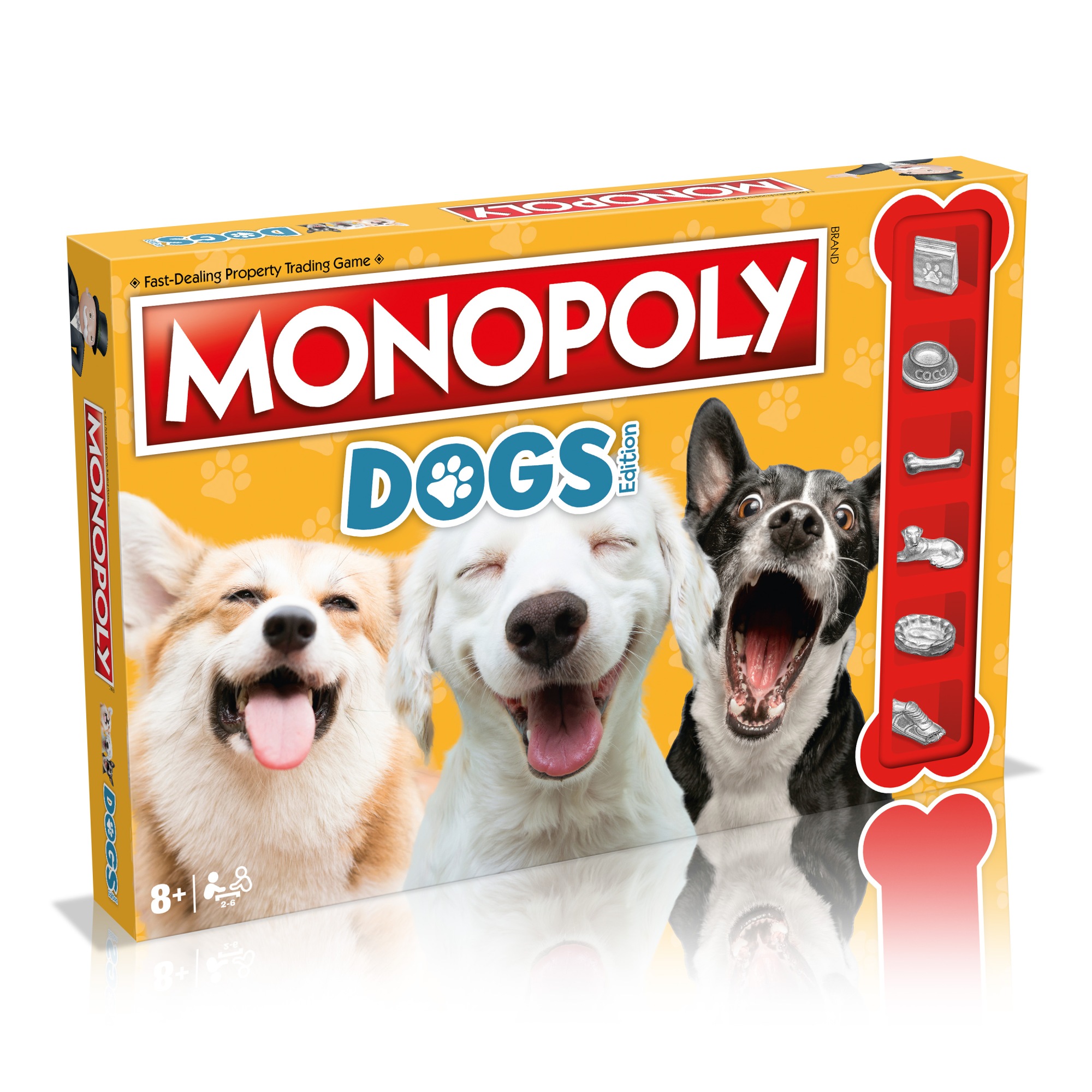 Настольная игра Winning Moves Монополия Dogs на английском языке купить по  цене 4999 ₽ в интернет-магазине Детский мир