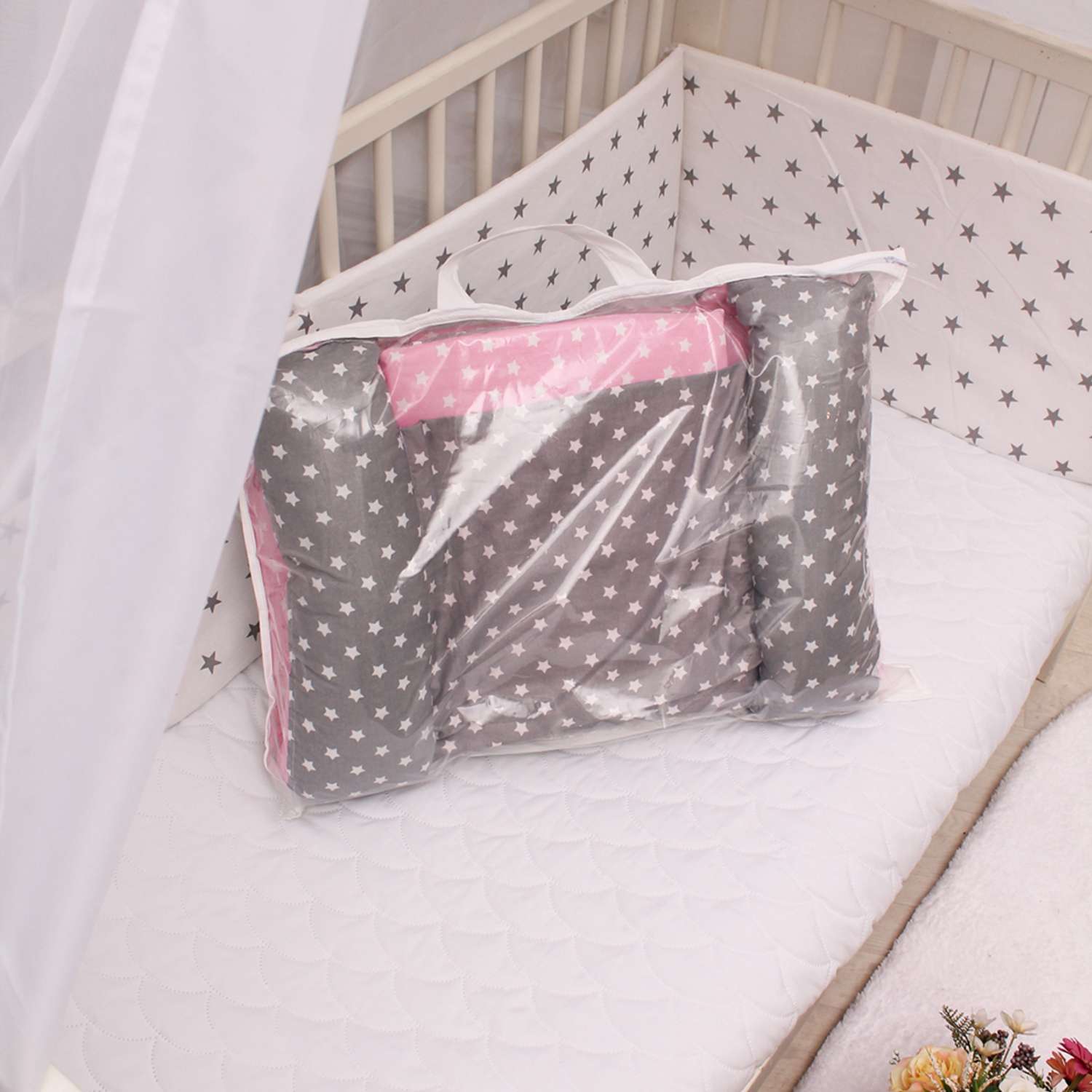Гнездышко-кокон Body Pillow для новорожденных - фото 6