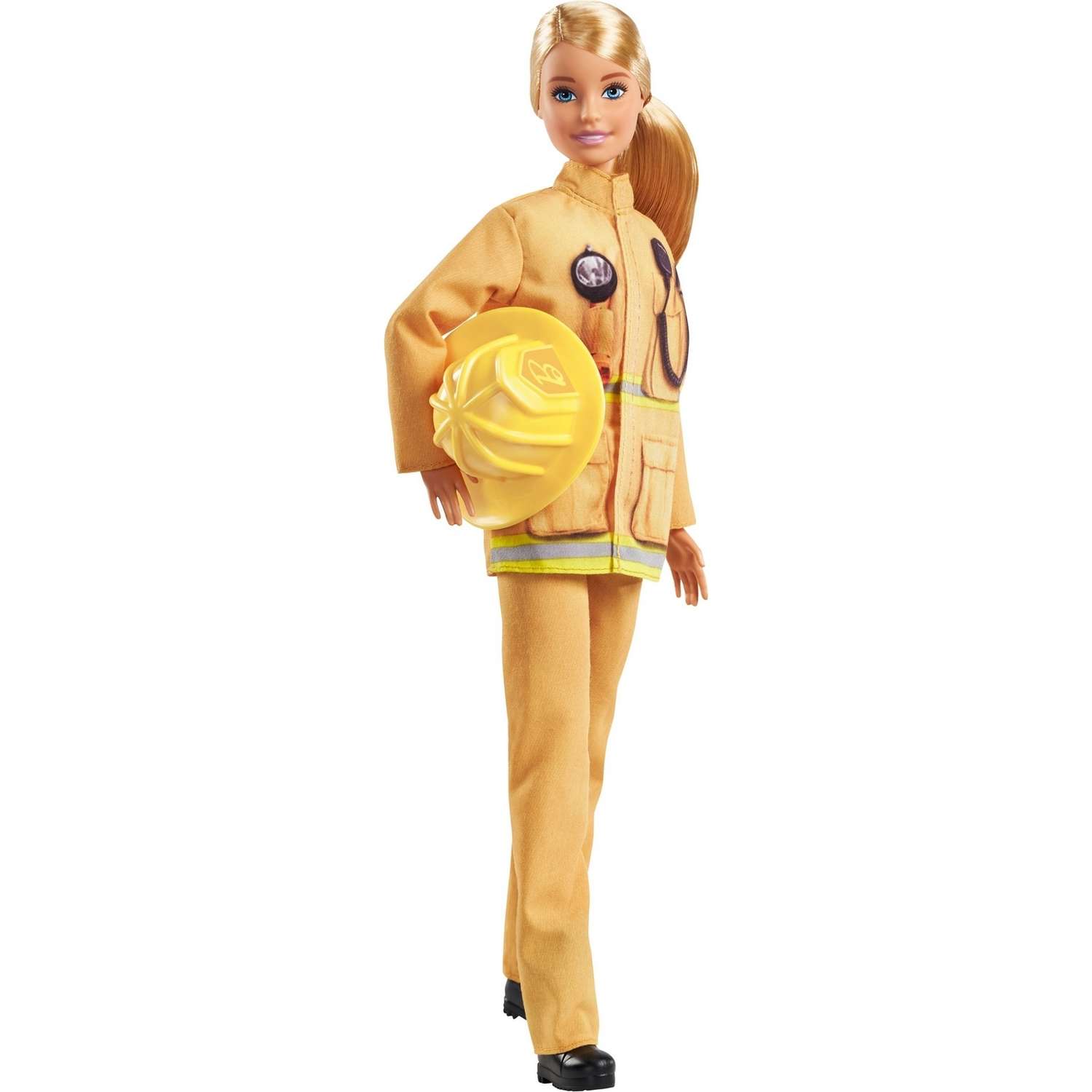 Кукла Barbie к 60летию Кем быть Пожарный GFX29 GFX23 - фото 4