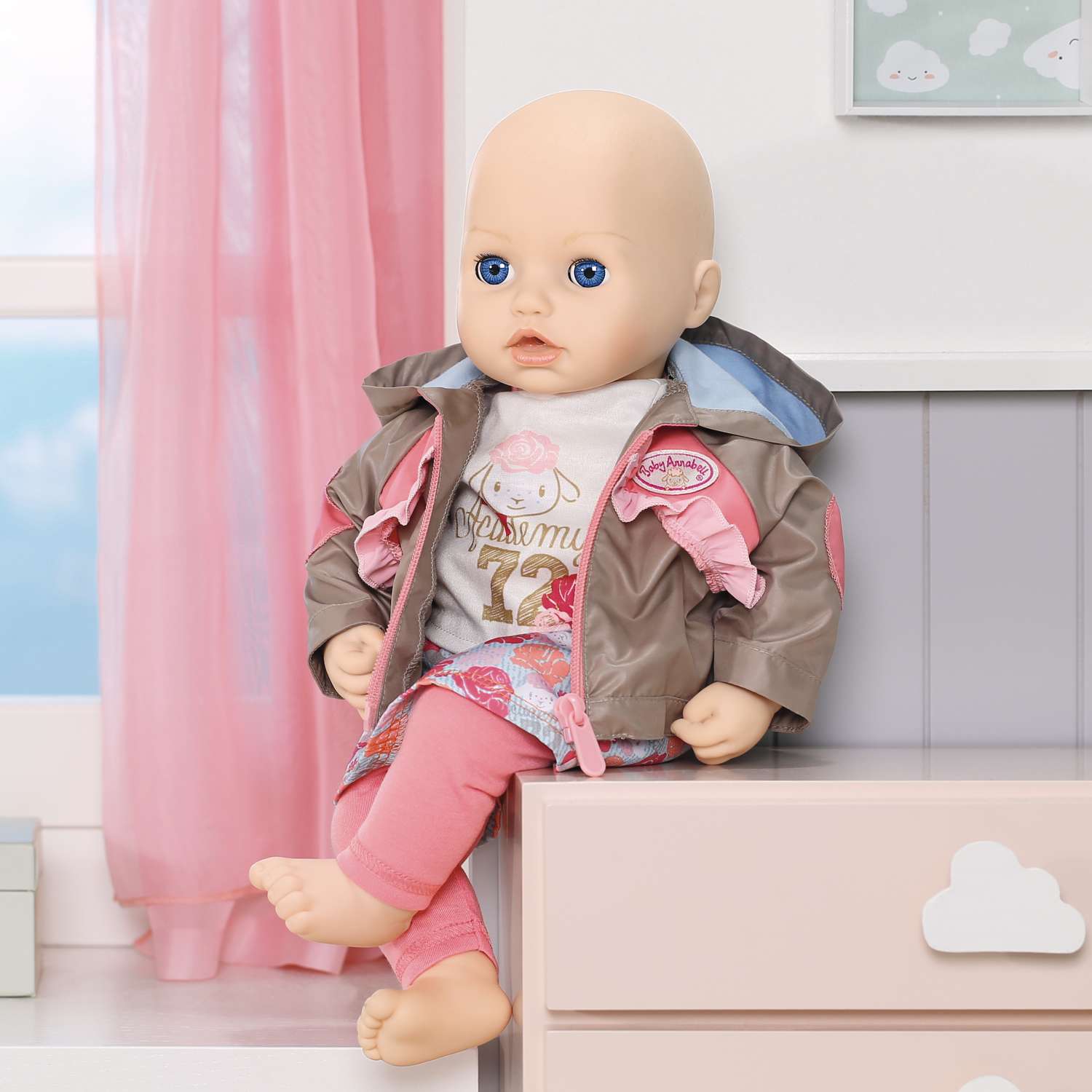 Одежда для кукол Zapf Creation Baby Annabell для прогулки Розовая 701-973P 701-973P - фото 2