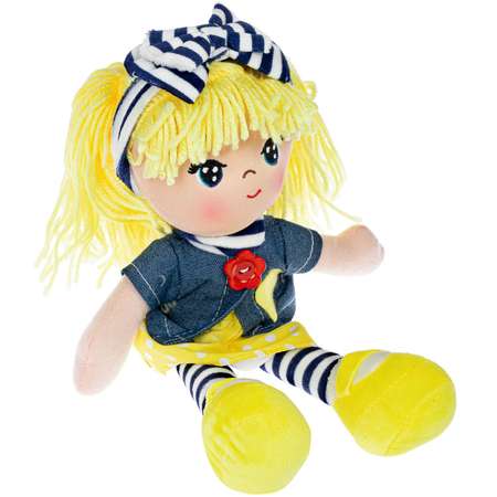 Кукла мягкая BONDIBON Вика 26 см жёлтые волосы серия Oly