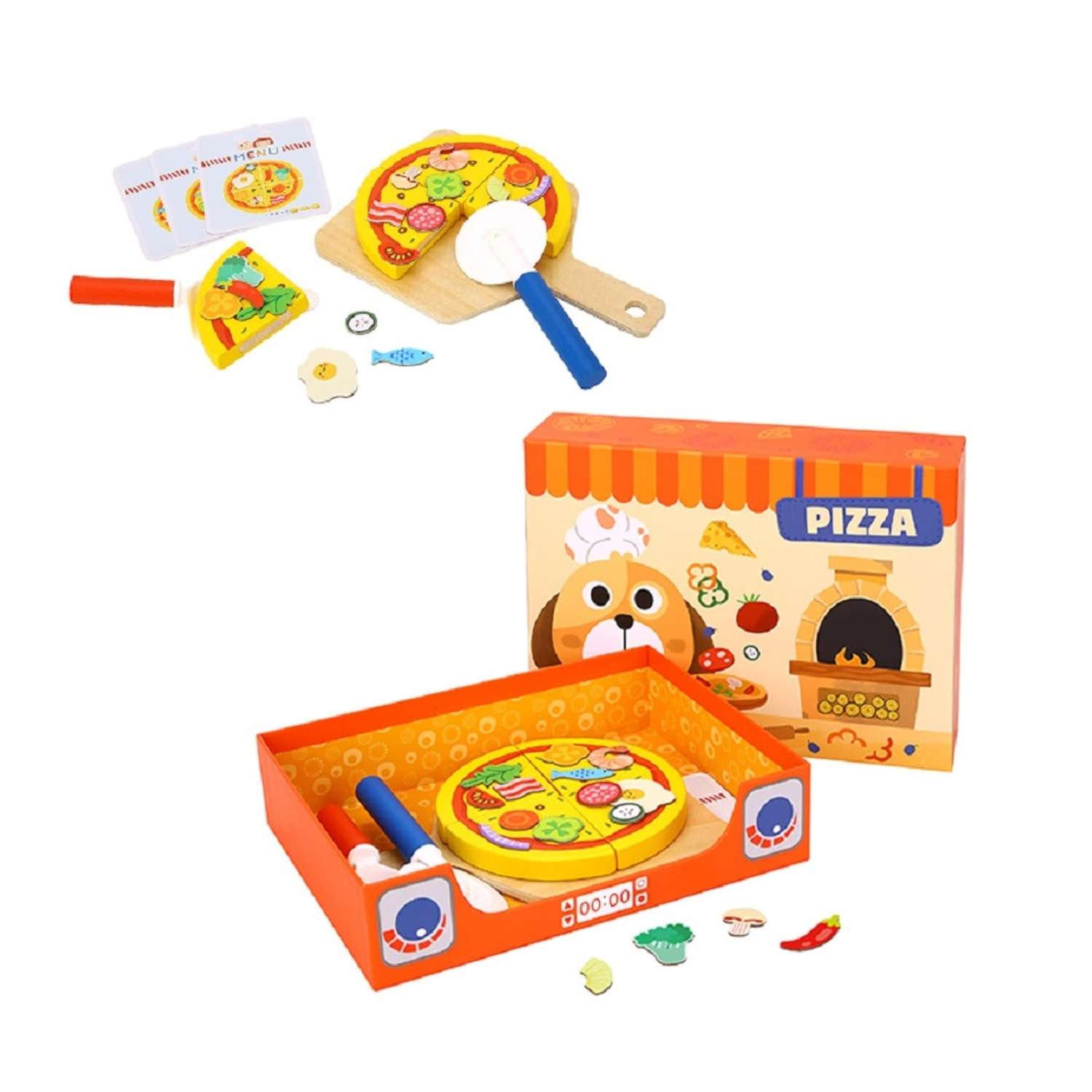 Игровой набор Tooky Toy TH226 Готовим пиццу - фото 3