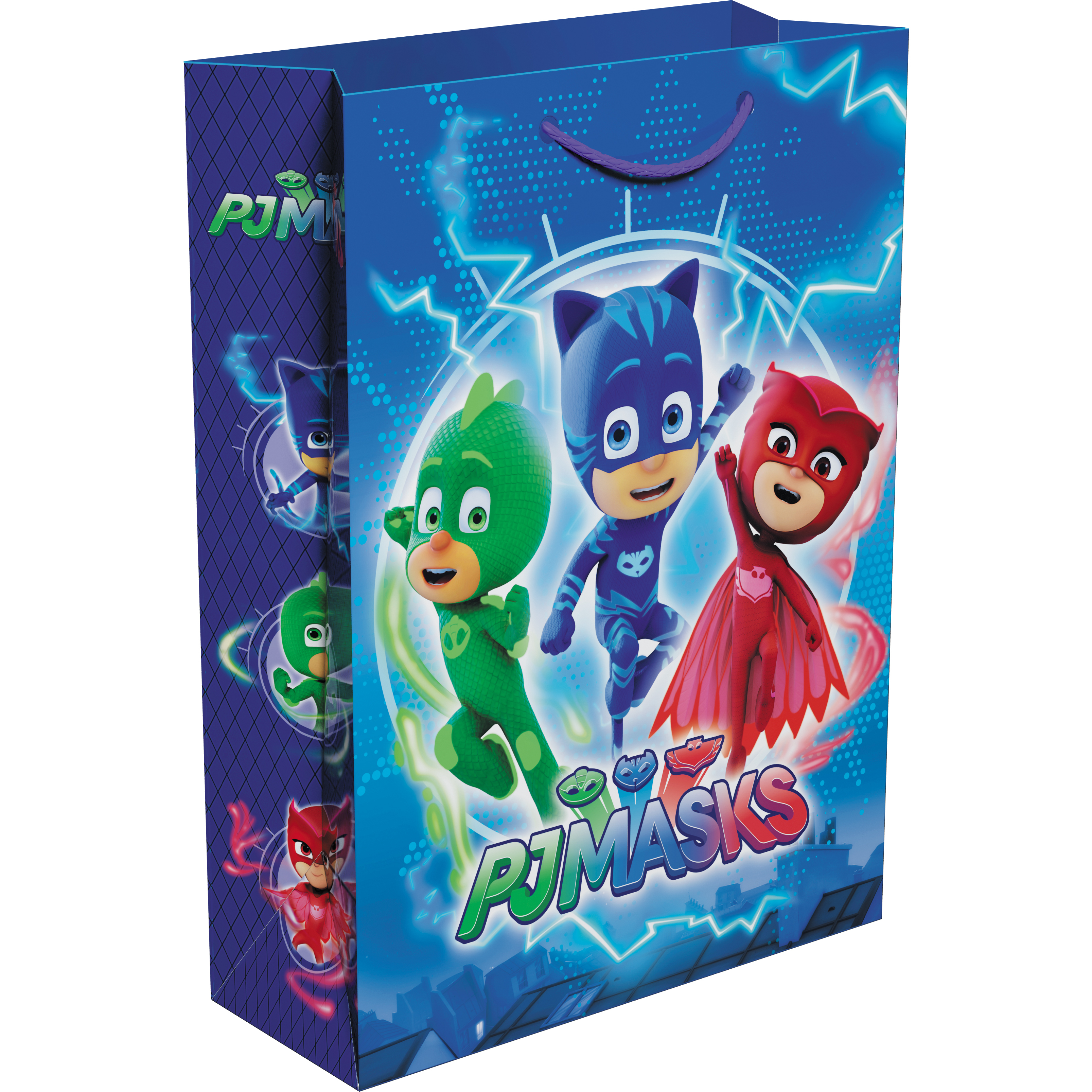 Пакет подарочный PJ masks Герои в масках 25*9*5см 36460 - фото 1