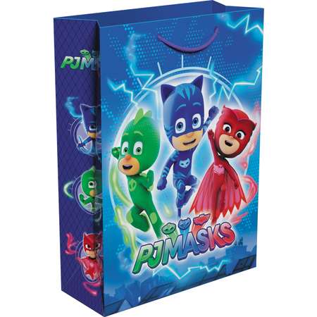 Пакет подарочный PJ masks Герои в масках 25*9*5см 36460