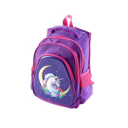 Рюкзак школьный Baby and Kids для девочек с анотамической спинкой фиолетовый