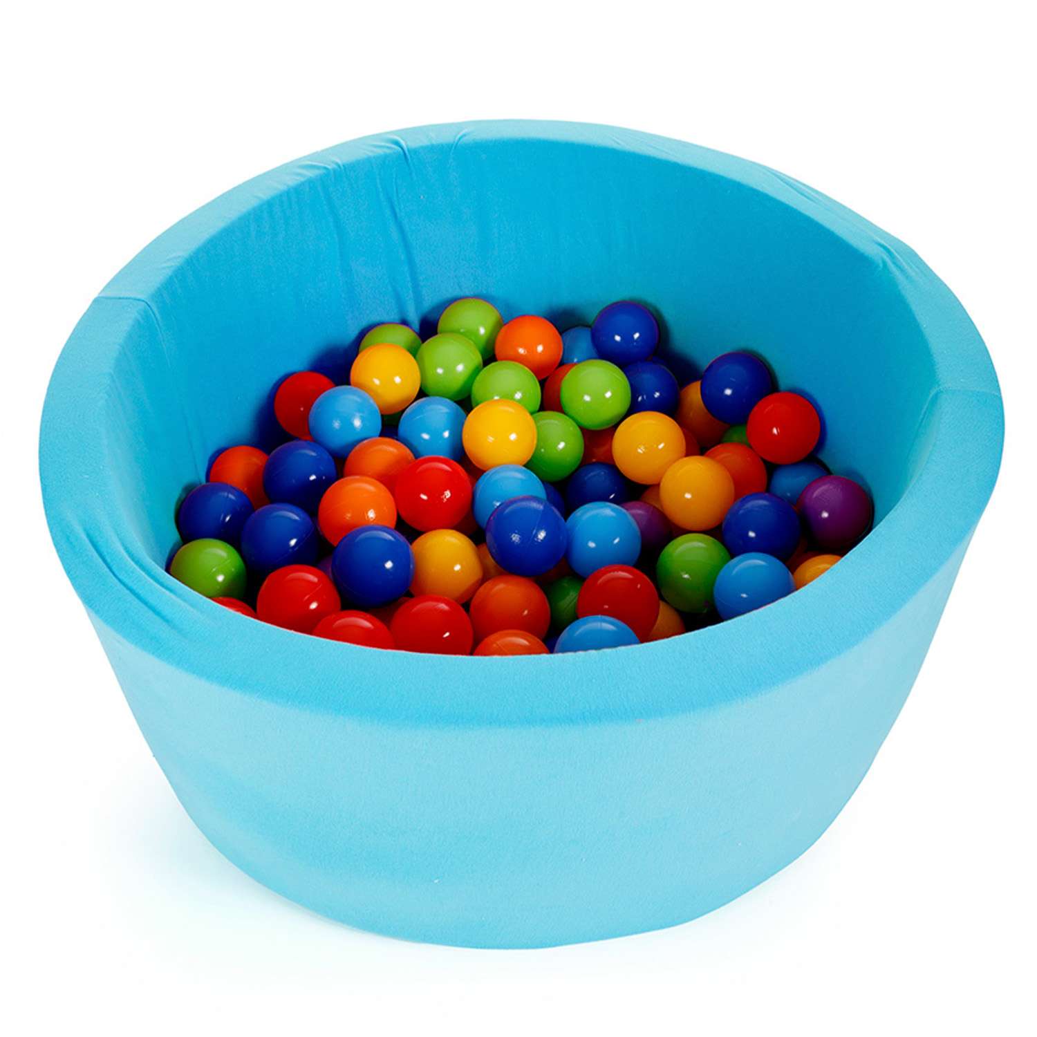 Сухой бассейн Тутси Бассейн игровой с комплектом шаров поролон ярко-голубой 160 шт d8 см 85х40 см - фото 2