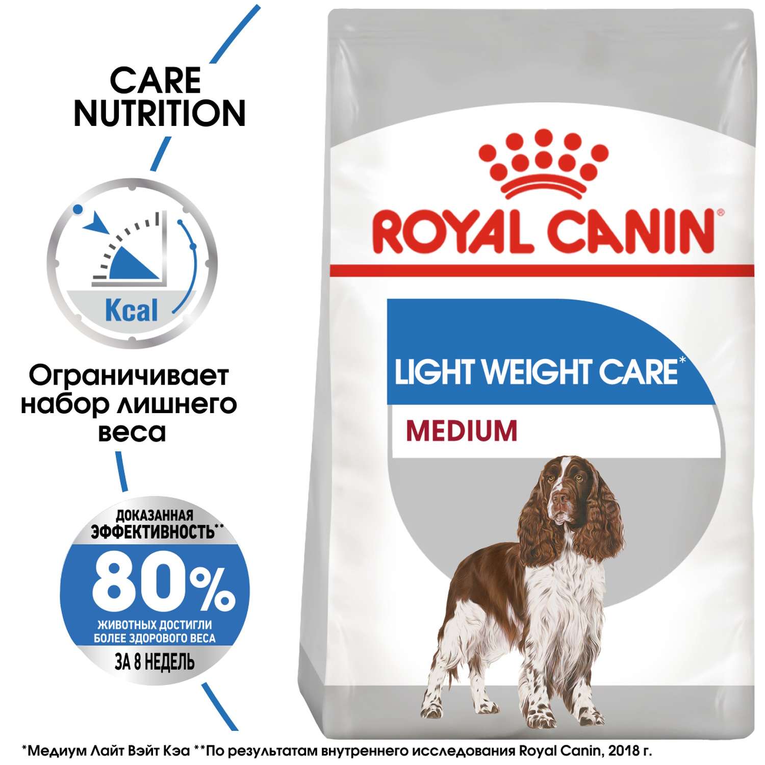 Корм для собак ROYAL CANIN Medium Light Weight Care мелких пород с избыточным весом 3кг - фото 1