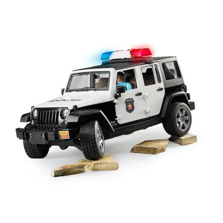 Игрушка BRUDER Внедорожник Jeep Полицейская машина с фигуркой