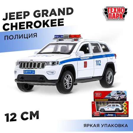 Полицейская машина Технопарк Jeep Grand Cherokee белый