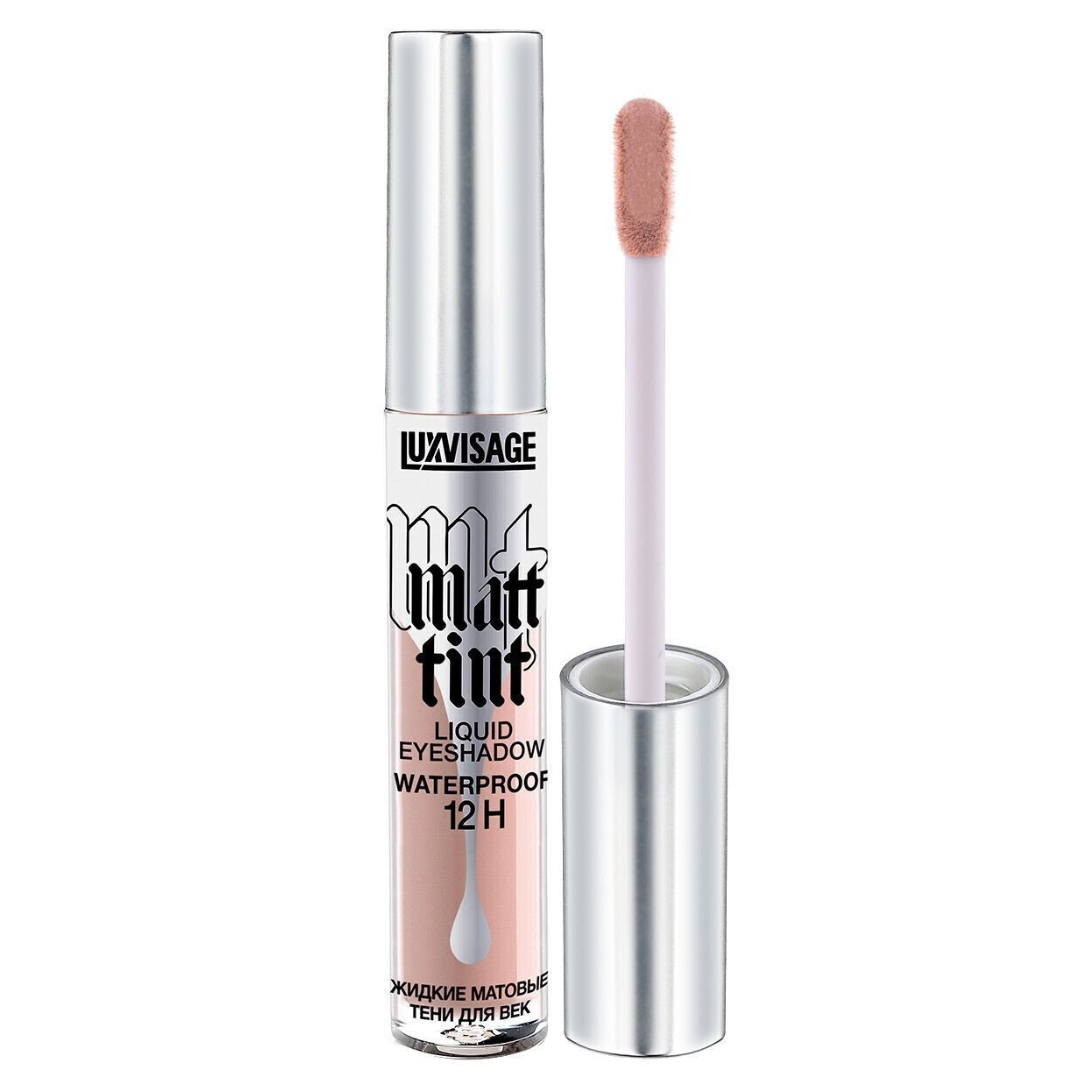 Тени для век жидкие Luxvisage Matt Tint матовые тон 102 Dusty Rose - фото 2