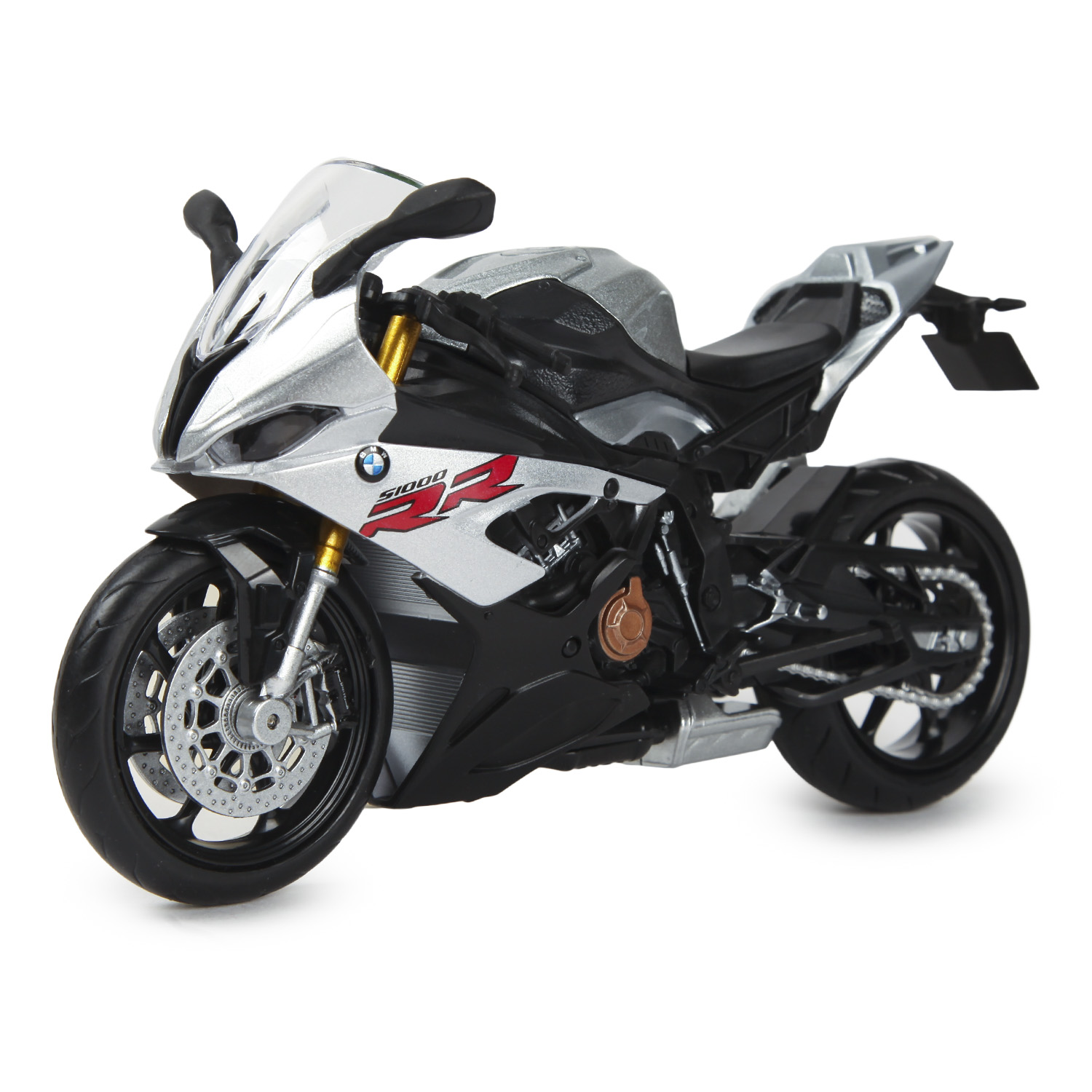 Мотоцикл Mobicaro 1:12 BMW S1000RR 2020 Красный 644101 купить по цене 1099  ₽ в интернет-магазине Детский мир