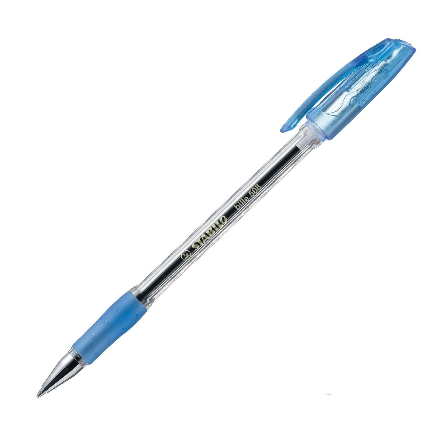 Ручка шариковая STABILO Bille Синий 508/41-1B - фото 5