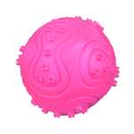 Игрушка для собак Uniglodis Мяч с пищалкой розовый