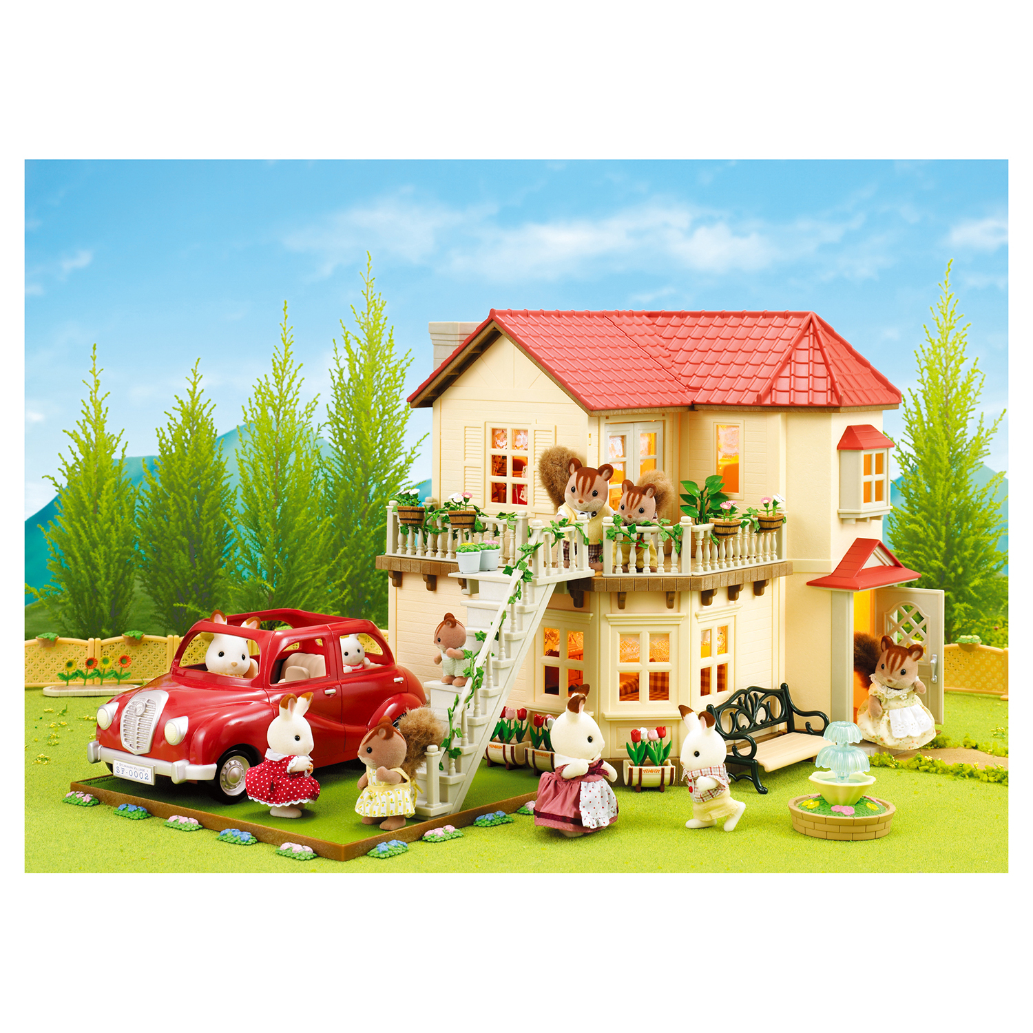 Игровой набор Sylvanian Families красный 5273/2002 - фото 7