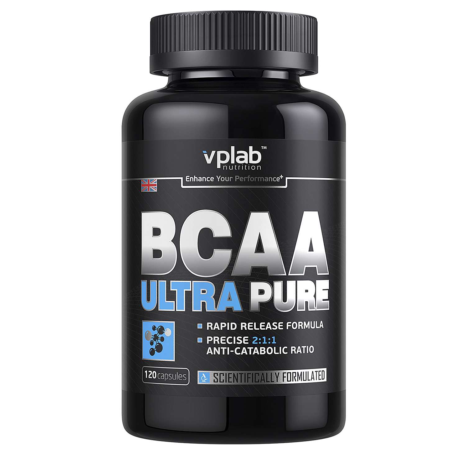 БЦАА VPLAB Ultra Pure 120капсул - фото 1