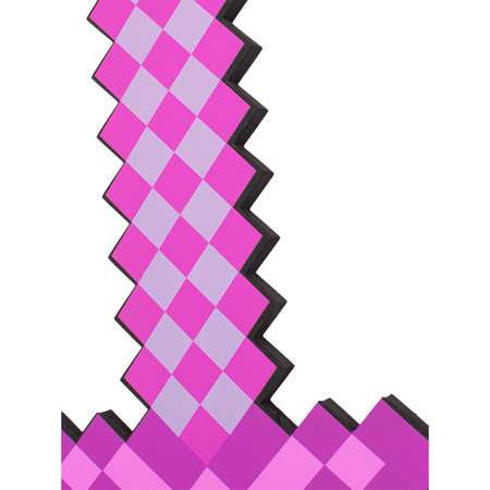 Игрушечное оружие Pixel Crew меч 8Бит Зачарованный фиолетовый пиксельный 30см