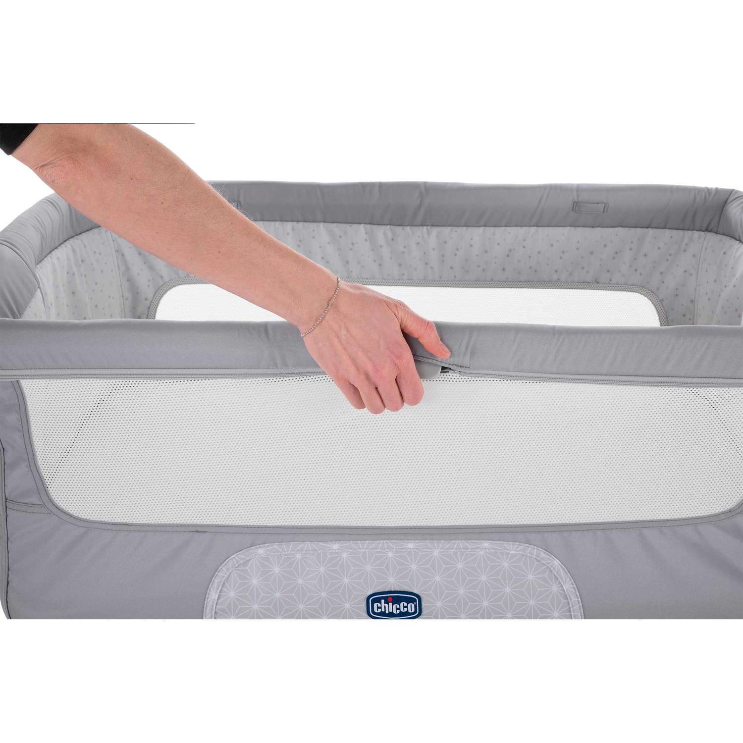 Кроватка CHICCO Next2Me Dream Silver - фото 2