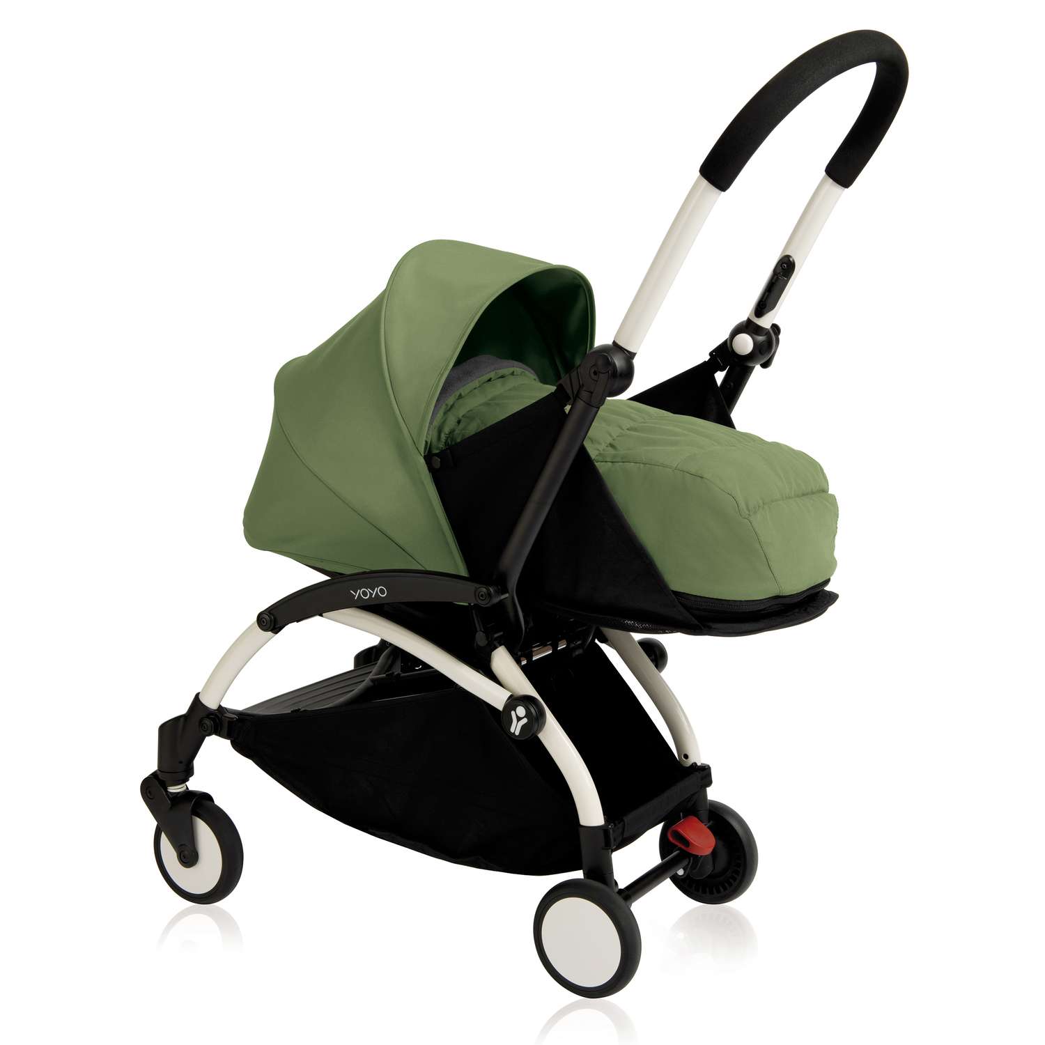 Комплект люльки для новорожденного к коляске Babyzen Yoyo Plus Мятный BZ10105-08 - фото 4