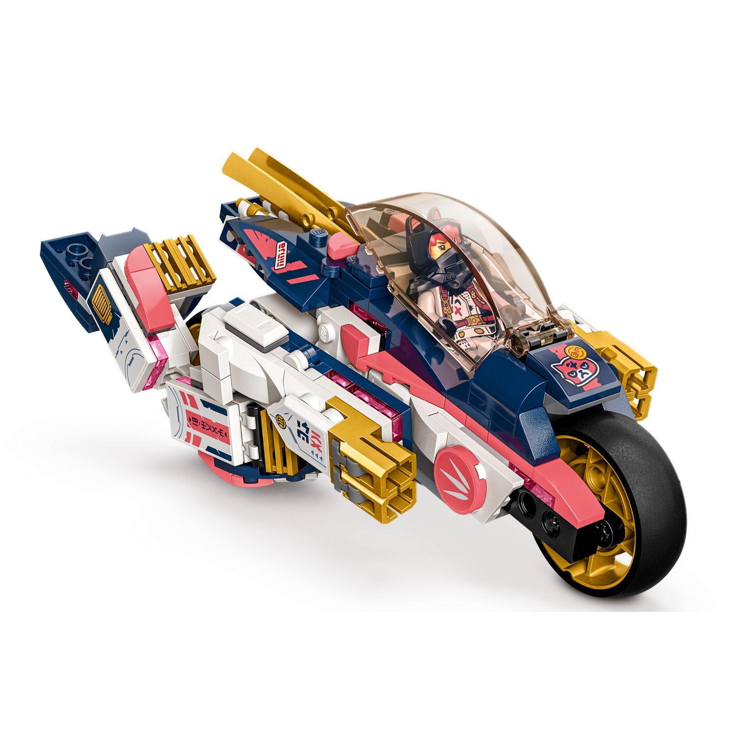 Конструктор LEGO Ninjago Soras Transforming Mech Bike Racer 71792 - фото 5