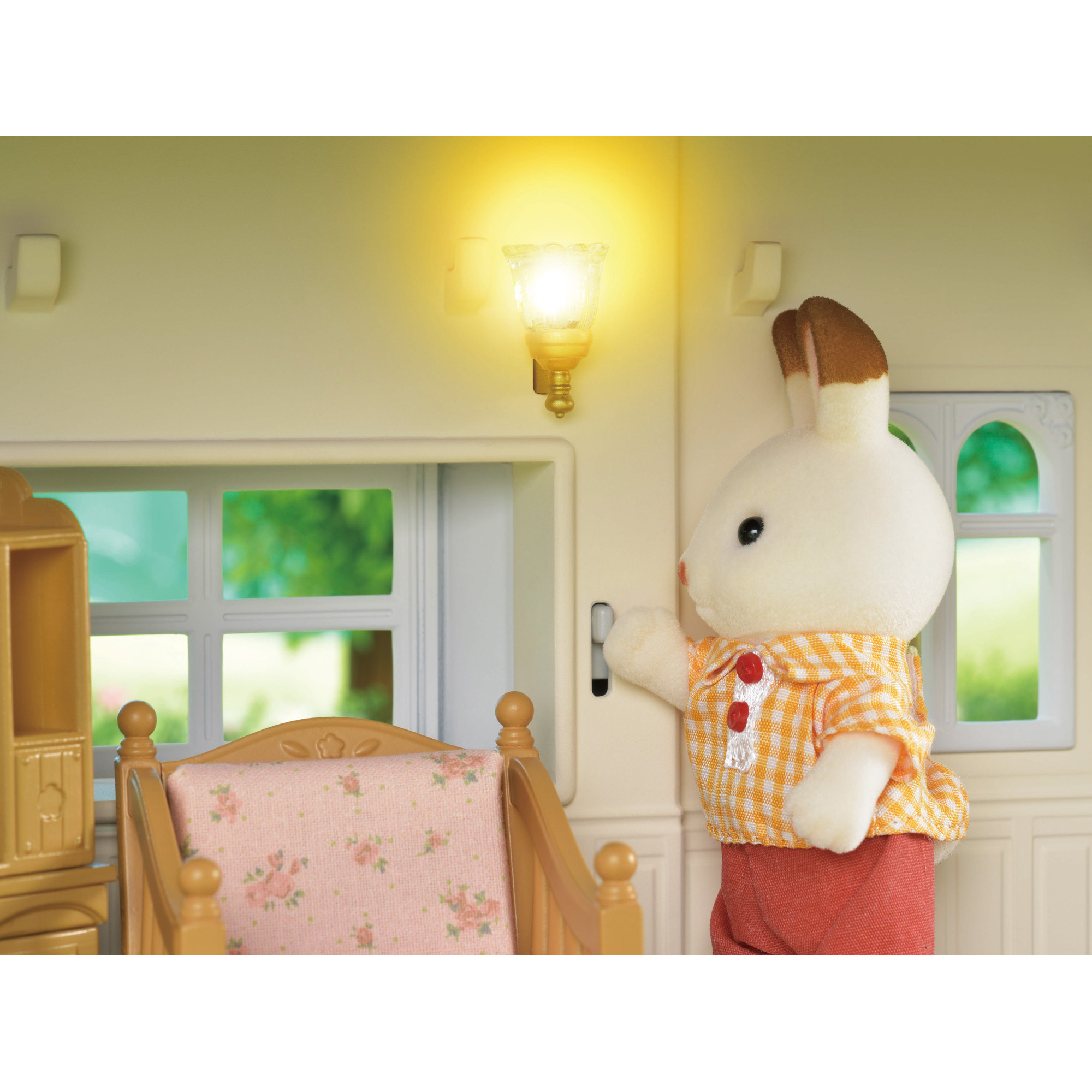 Набор Sylvanian Families Большой дом с Шоколадными кроликами 5383 купить по  цене 9999 ₽ в интернет-магазине Детский мир