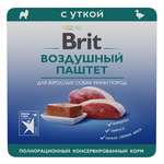 Паштет воздушный Brit Premium 100г для взрослых собак мини пород Утка