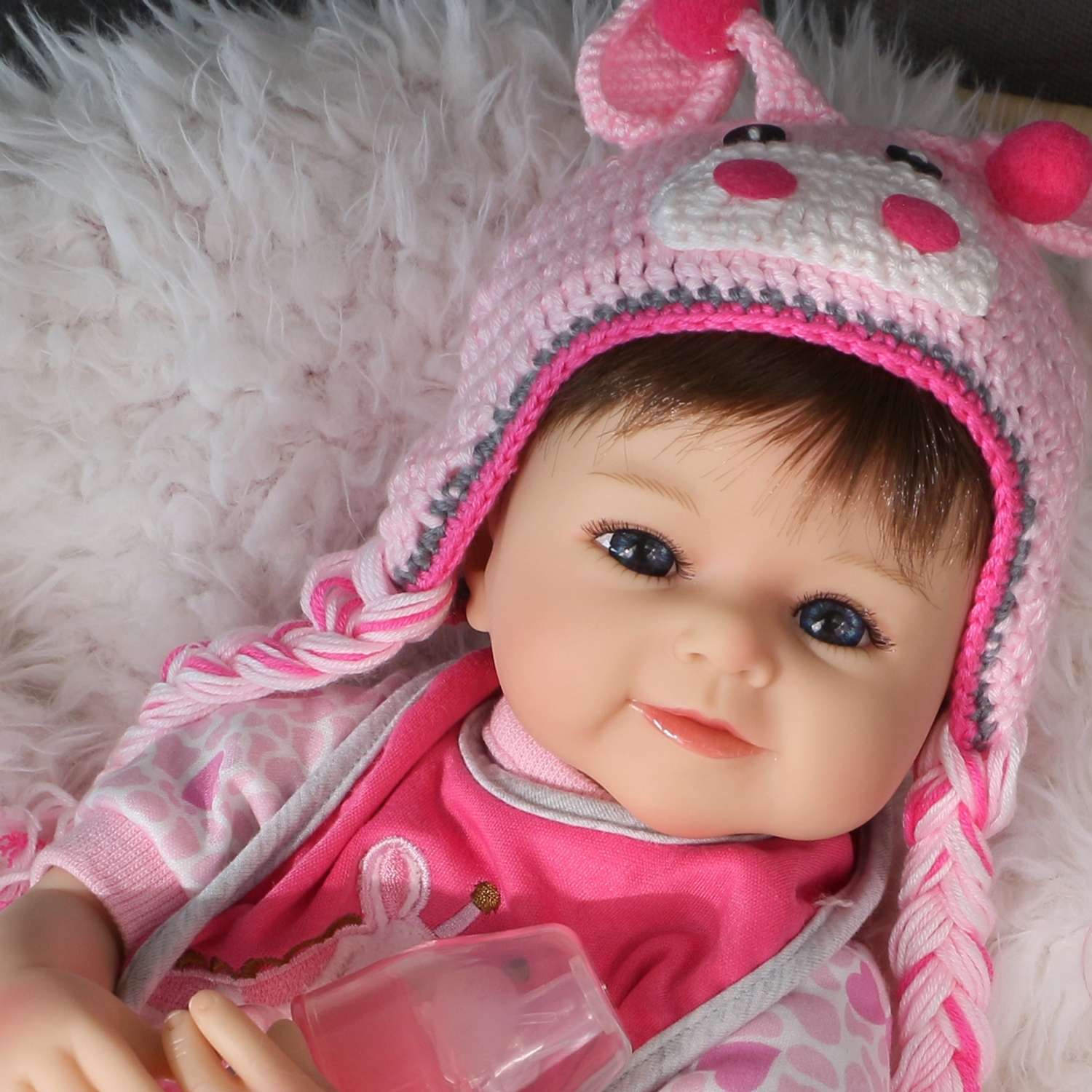 Кукла Реборн QA BABY Люба девочка большая пупс набор игрушки для девочки 42 см 45004 - фото 5