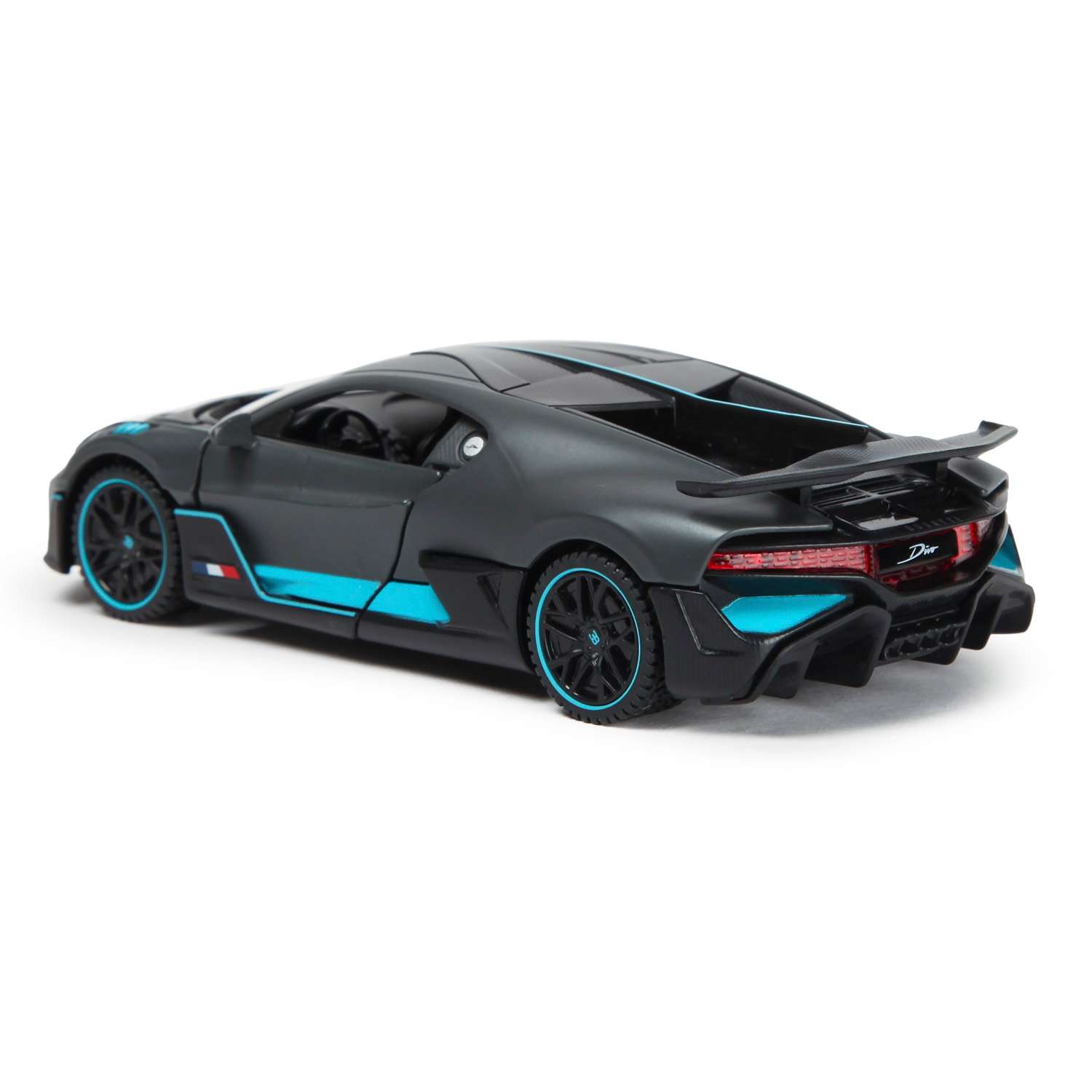 Автомобиль Rastar Bugatti Divo 1:32 инерционный серый 64200 - фото 3