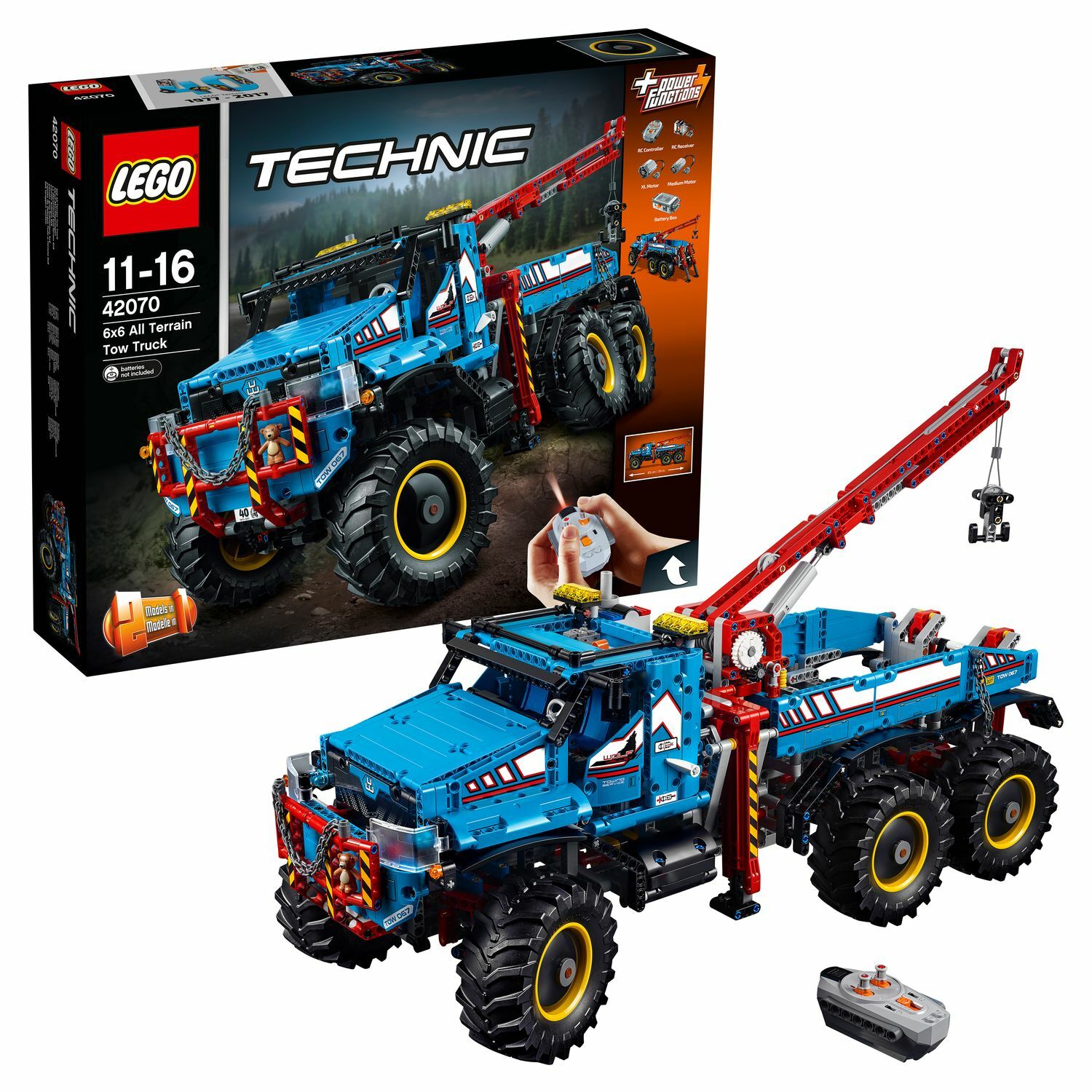 Конструктор LEGO Technic Аварийный внедорожник 6х6 (42070) - фото 1