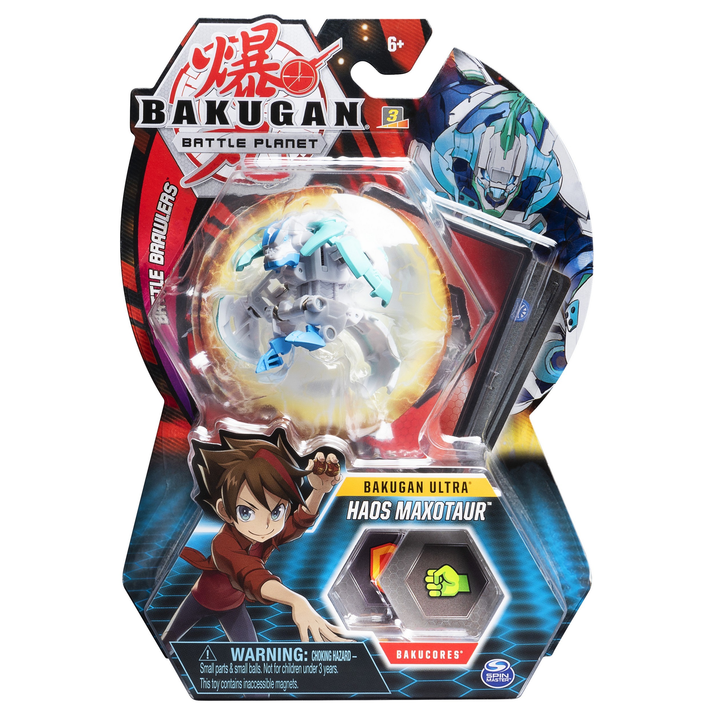 Фигурка-трансформер Bakugan Ультра Minotaur White 6045146/20107993 - фото 2