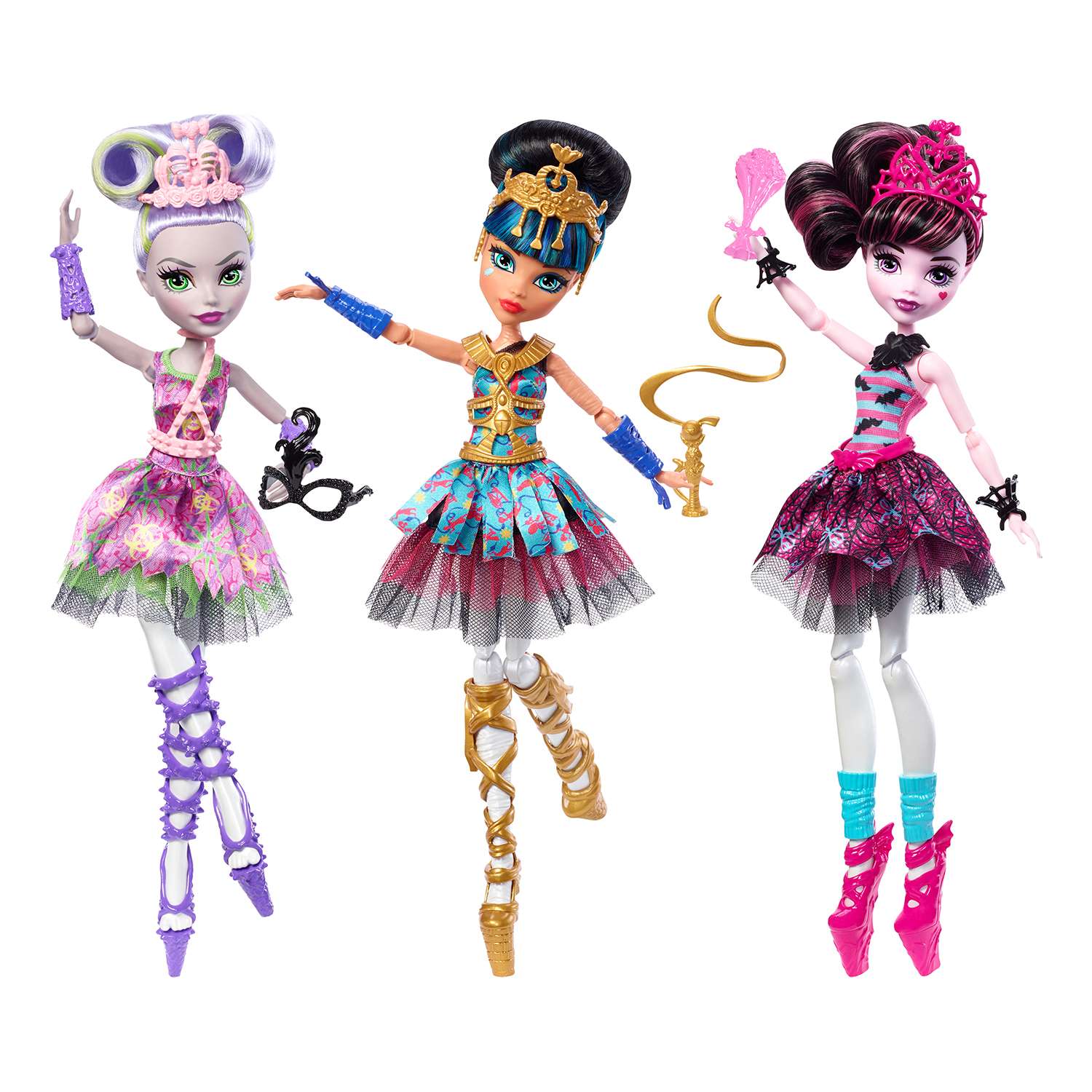 Кукла Monster High Монстряшка балерина в ассортименте FKP60 - фото 1