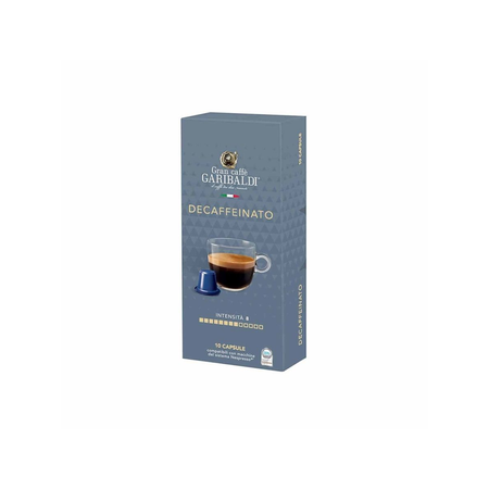 Кофе в капсулах Garibaldi Decaffeinato для системы Nespresso 10 шт