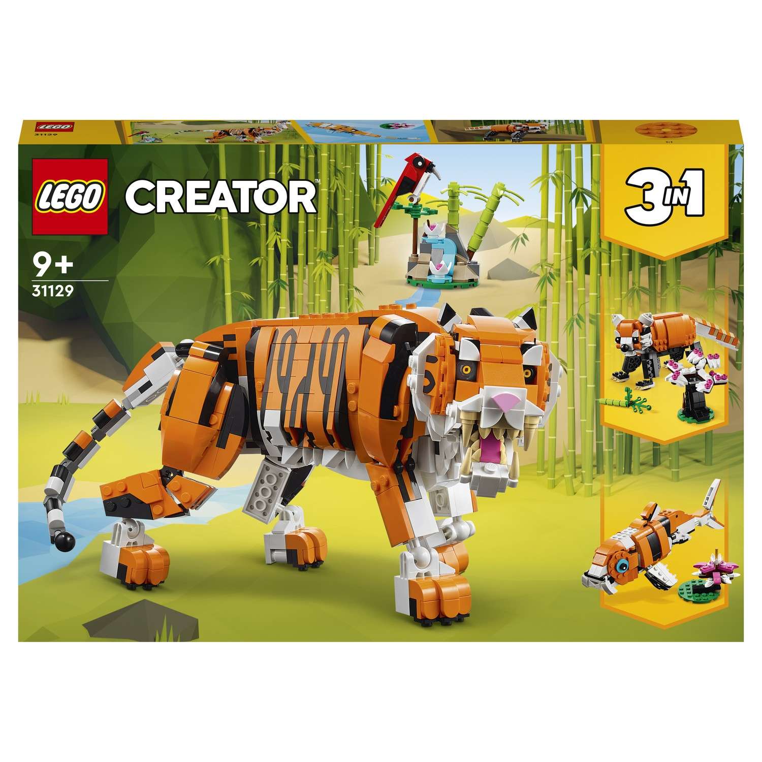 Конструктор LEGO Creator Величественный тигр 31129 - фото 2