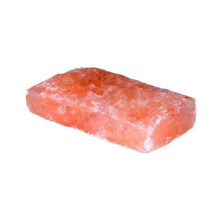 Брикет для бани и сауны Wonder Life из розовой гималайской соли размер 5*10*20 натуральная сторона
