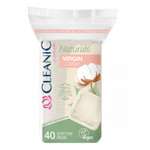 Ватные диски Cleanic Naturals Virgin Cotton квадратные 40шт