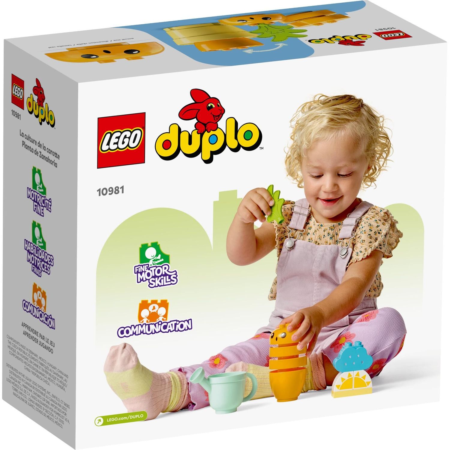 Конструктор LEGO DUPLO Growing Carrot 10981 - фото 6