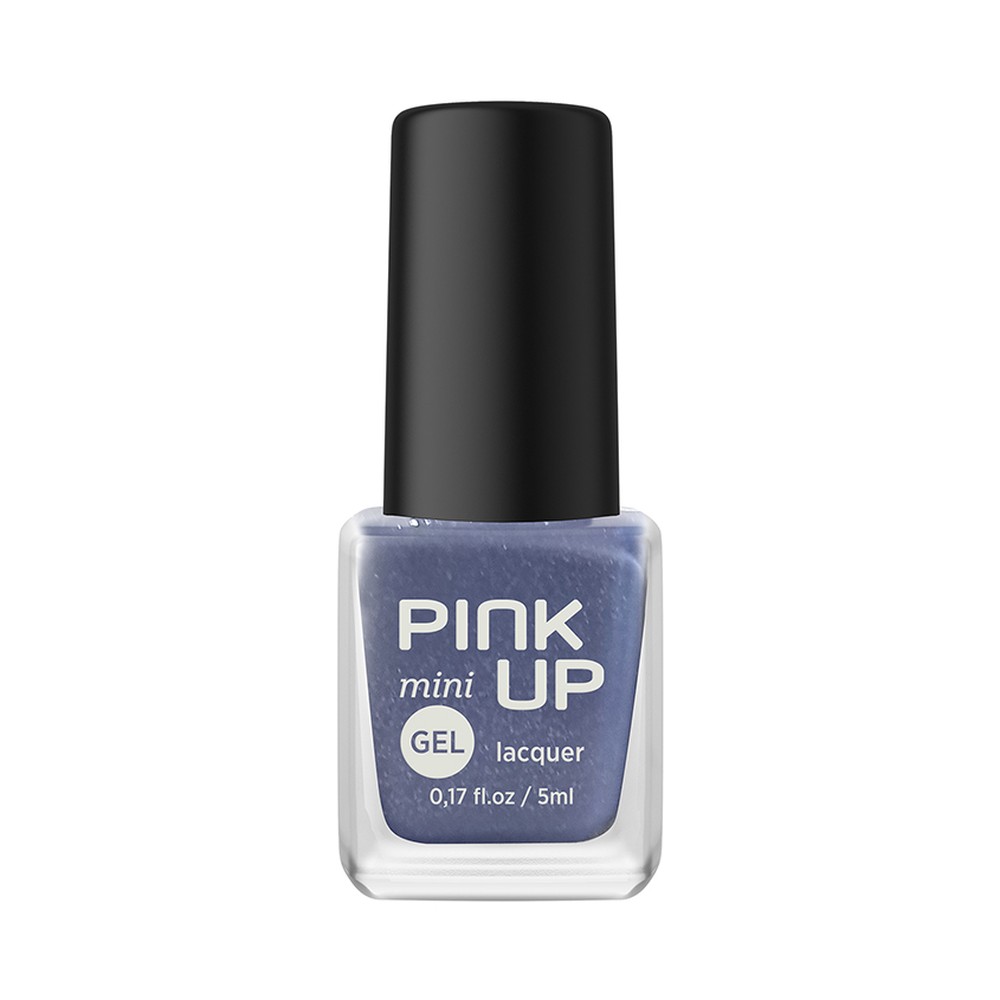 Лак для ногтей Pink Up mini gel с эффектом геля тон 07 5 мл - фото 3