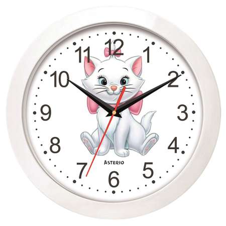 Часы настенные ASTERIO Кошечка d 29 см