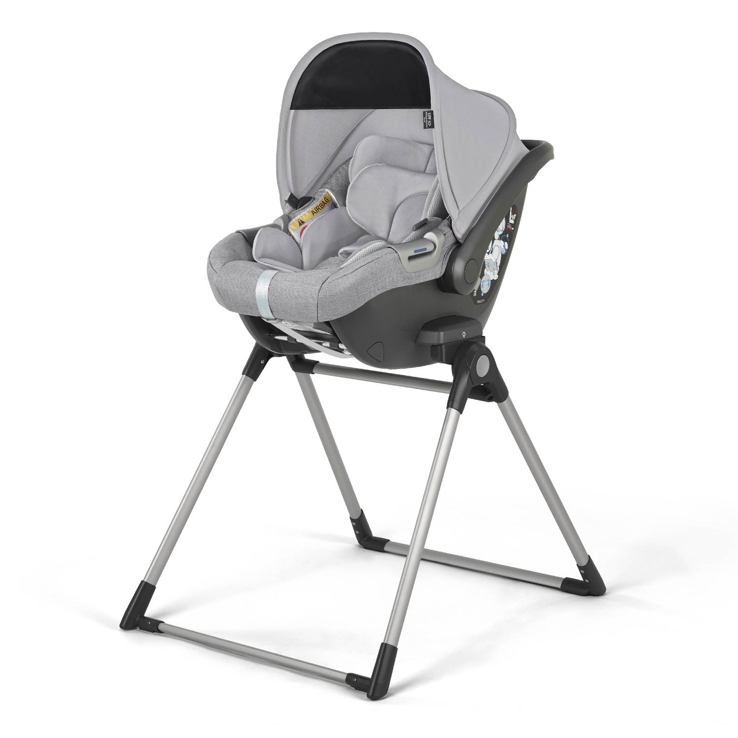 Коляска 2в1 Inglesina Aptica System Duo Silk Grey - фото 9