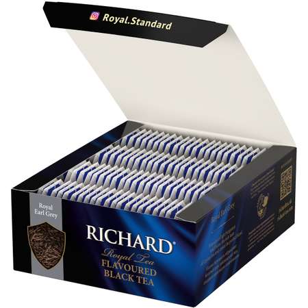 Чай черный Richard Royal Earl Grey 100 пакетиков