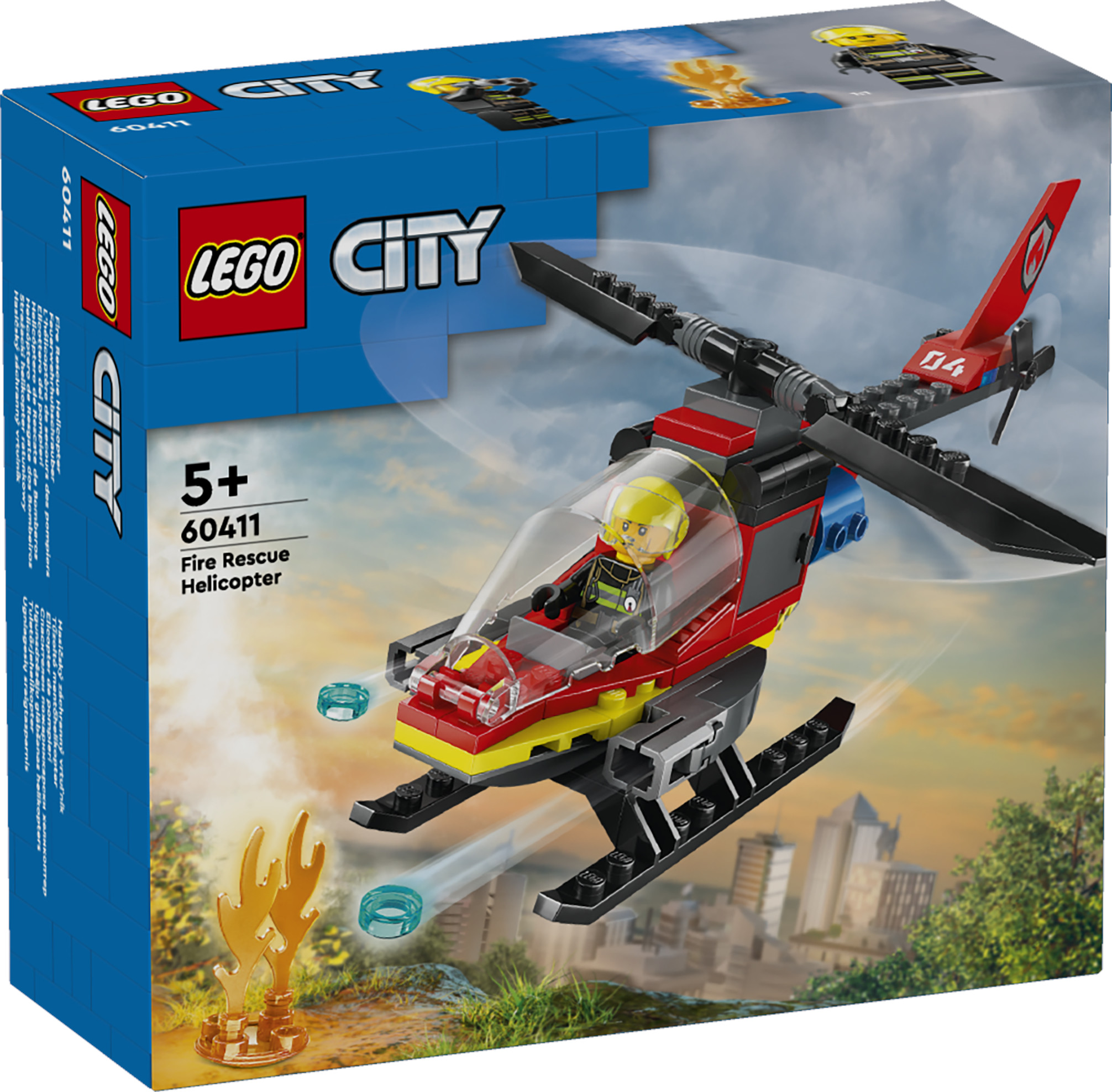 LEGO City Feuerwehrhubschrauber 60411