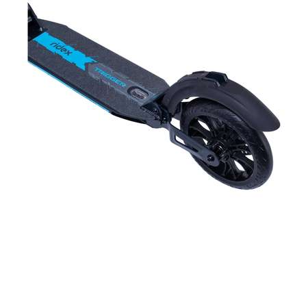 Самокат RIDEX двухколесный Scooter 2 wheels Trigger 200 black/light blue