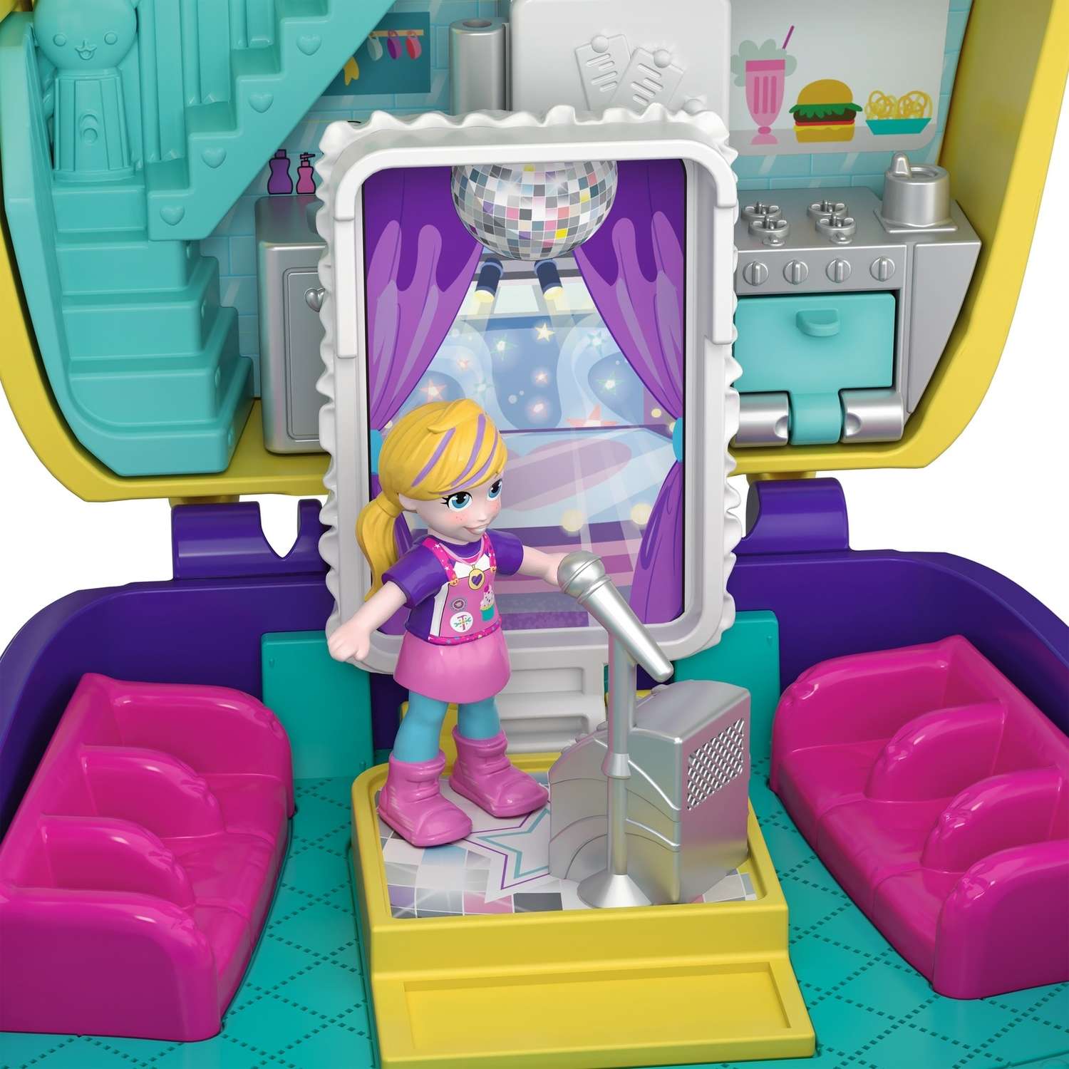 Набор игровой POLLY POCKET Сладкое угощение компактный FRY36 FRY35 - фото 9