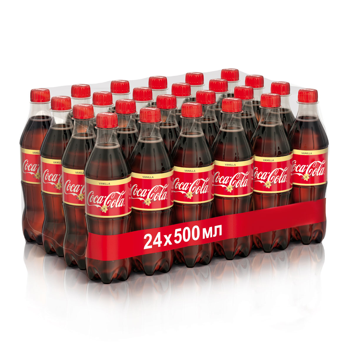 Напиток газированный Coca-Cola Vanilla Кока Кола Ваниль 0.5 л х 24 шт  купить по цене 1889 ₽ в интернет-магазине Детский мир