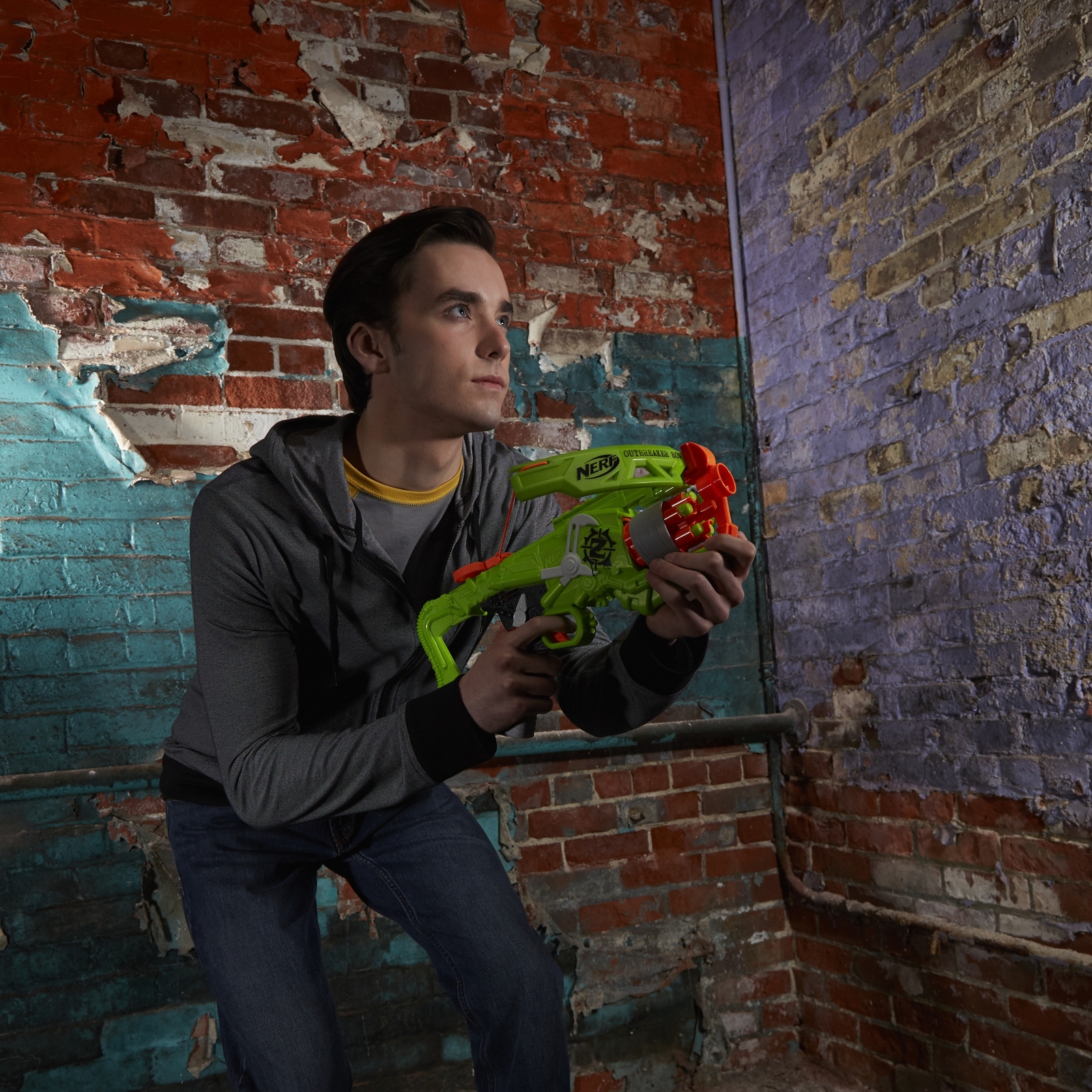 Бластер Nerf Zombie Strike Outbreaker - фото 14