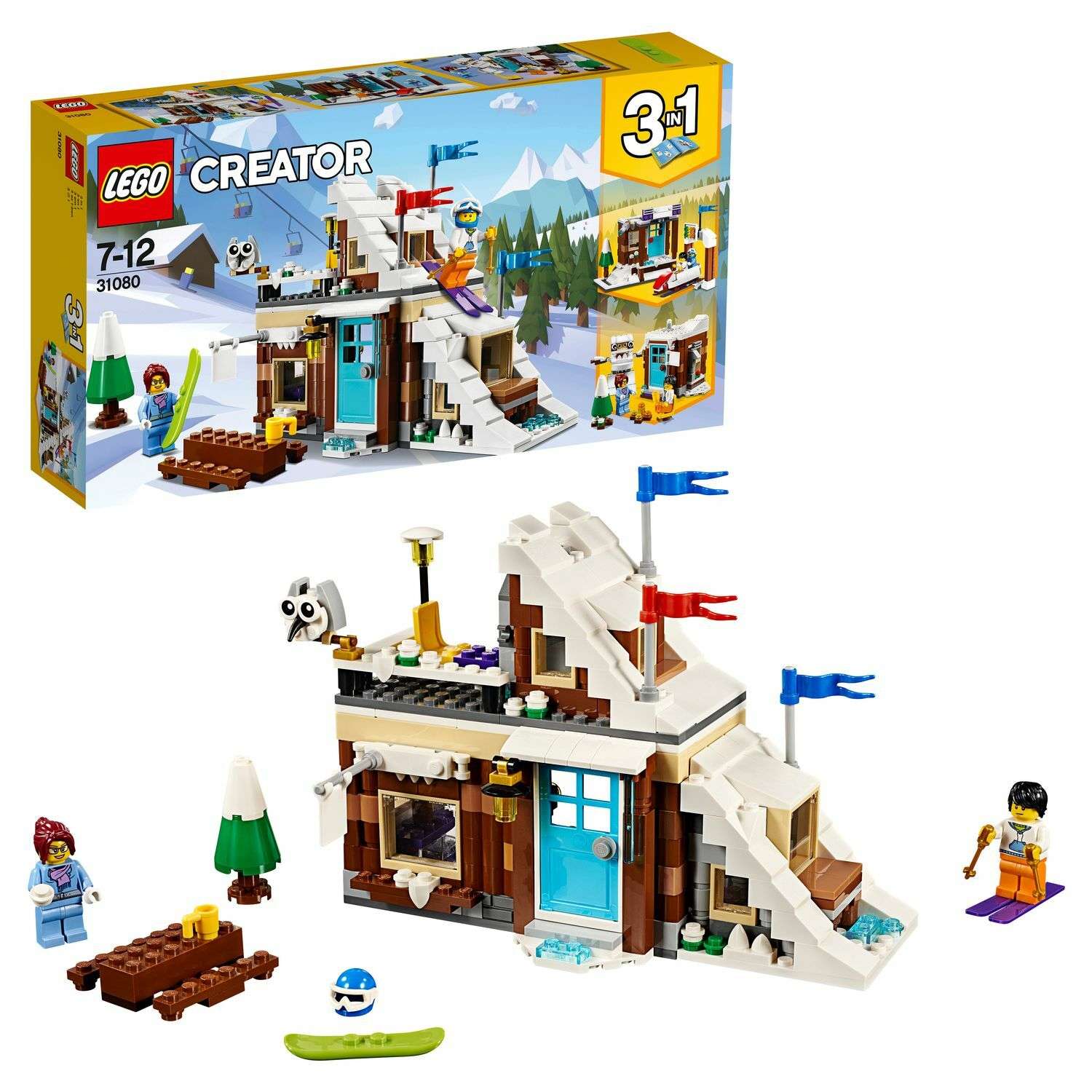 Конструктор LEGO Зимние каникулы (модульная сборка) Creator (31080) - фото 1